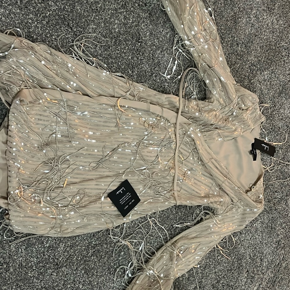 Sparkly lulus dress
